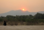 Sunset by Nsanje port
